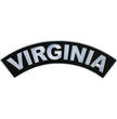 Hot Leathers Virginia 12” X 3” Top Rocker Patch PPM4091