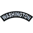 Hot Leathers Washington 12” X 3” Top Rocker Patch PPM4093