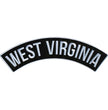 Hot Leathers West Virginia 12” X 3” Top Rocker Patch PPM4095