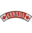 Hot Leathers Canada 4” X 1” Top Rocker Patch PPM4122