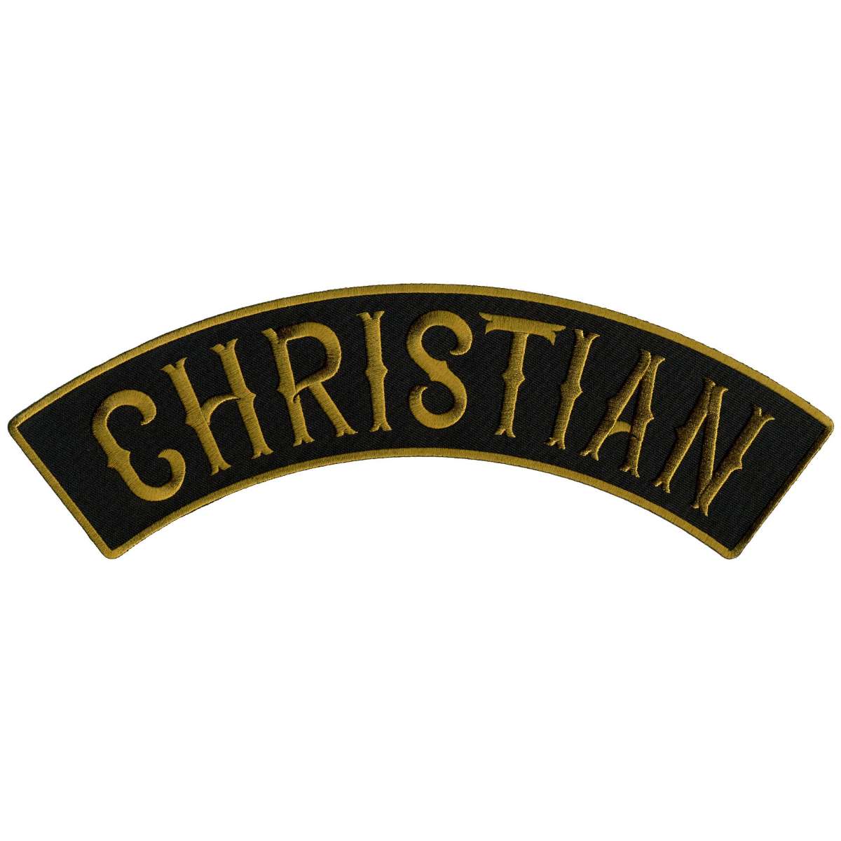 Hot Leathers Christian 12” X 3” Top Rocker Patch PPM4123 – Milwaukee ...