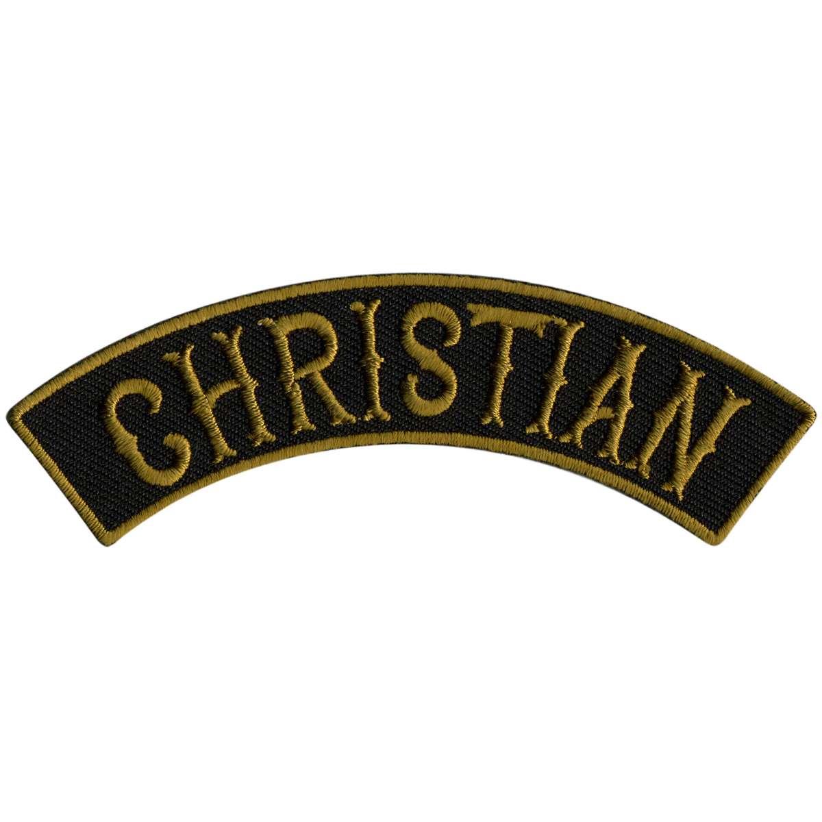 Hot Leathers Christian 4” X 1” Top Rocker Patch PPM4124 – Milwaukee ...