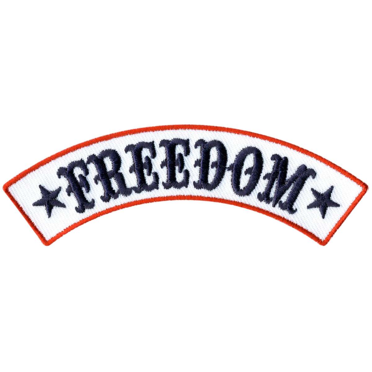 Hot Leathers Freedom 4” X 1” Top Rocker Patch PPM4134