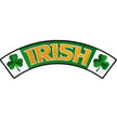 Hot Leathers Irish 12” X 3” Top Rocker Patch PPM4137