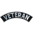 Hot Leathers Veteran 4” X 1” Top Rocker Patch PPM4178