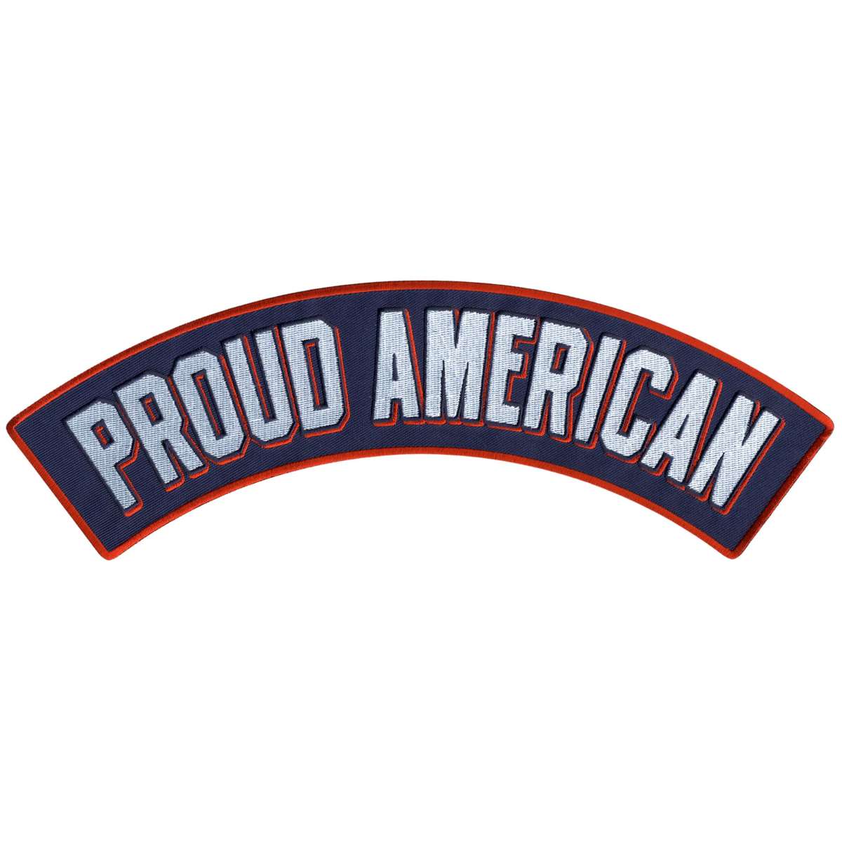 Hot Leathers Proud American 12” X 3” Top Rocker Patch PPM4179