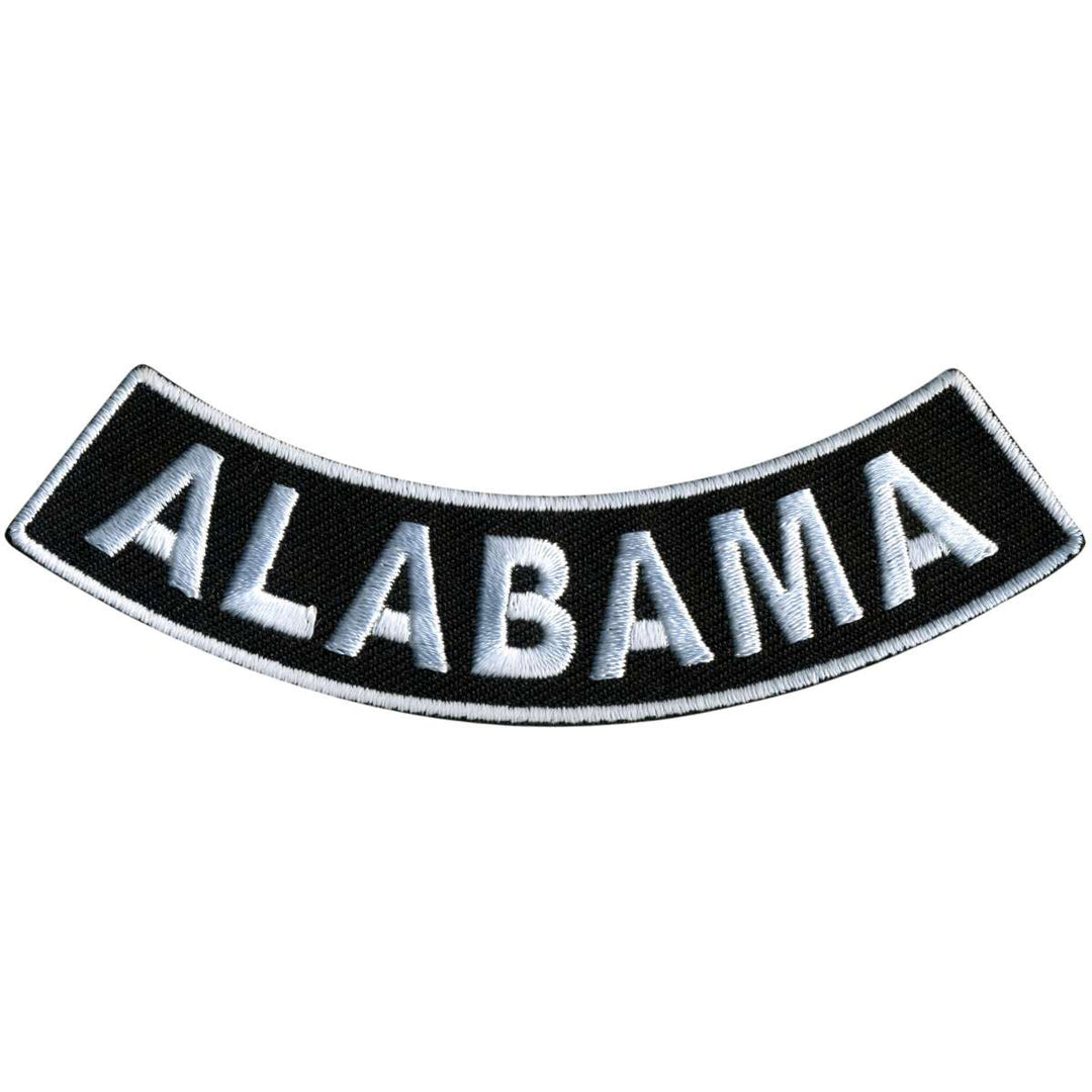 Hot Leathers Alabama 4” X 1” Bottom Rocker Patch PPM5002