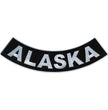 Hot Leathers Alaska 12” X 3” Bottom Rocker Patch PPM5003