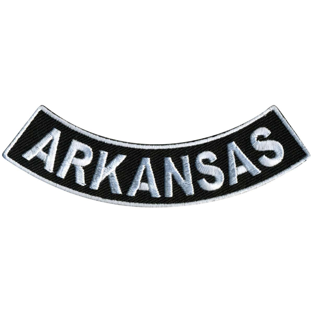 Hot Leathers Arkansas 4” X 1” Bottom Rocker Patch PPM5008