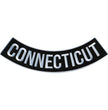 Hot Leathers Connecticut 12” X 3” Bottom Rocker Patch PPM5013