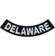 Hot Leathers Deleware 12” X 3” Bottom Rocker Patch PPM5015