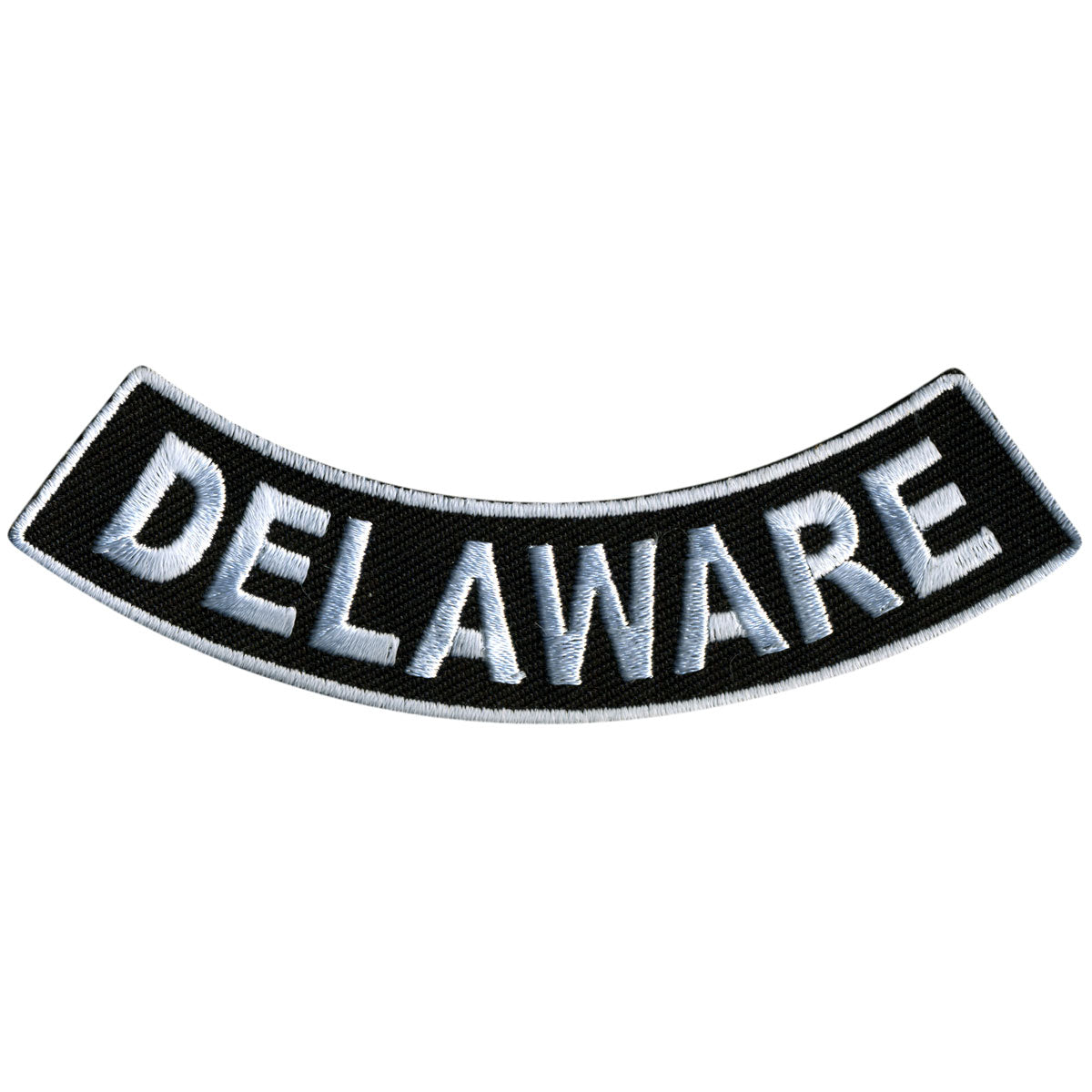 Hot Leathers Delaware 4” X 1” Bottom Rocker Patch PPM5016