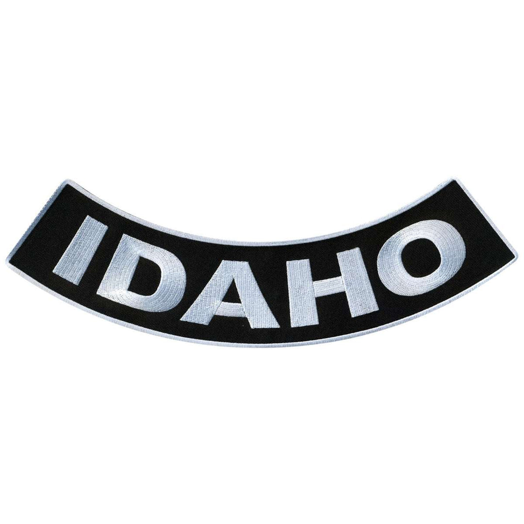 Hot Leathers Idaho 12” X 3” Bottom Rocker Patch PPM5023