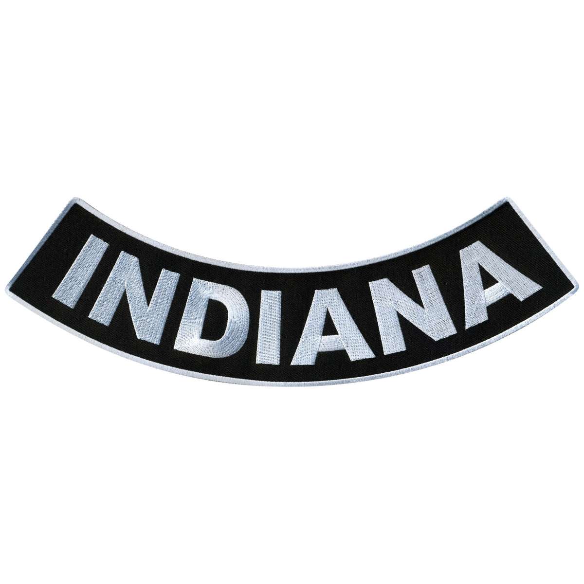 Hot Leathers Indiana 12” X 3” Bottom Rocker Patch PPM5027