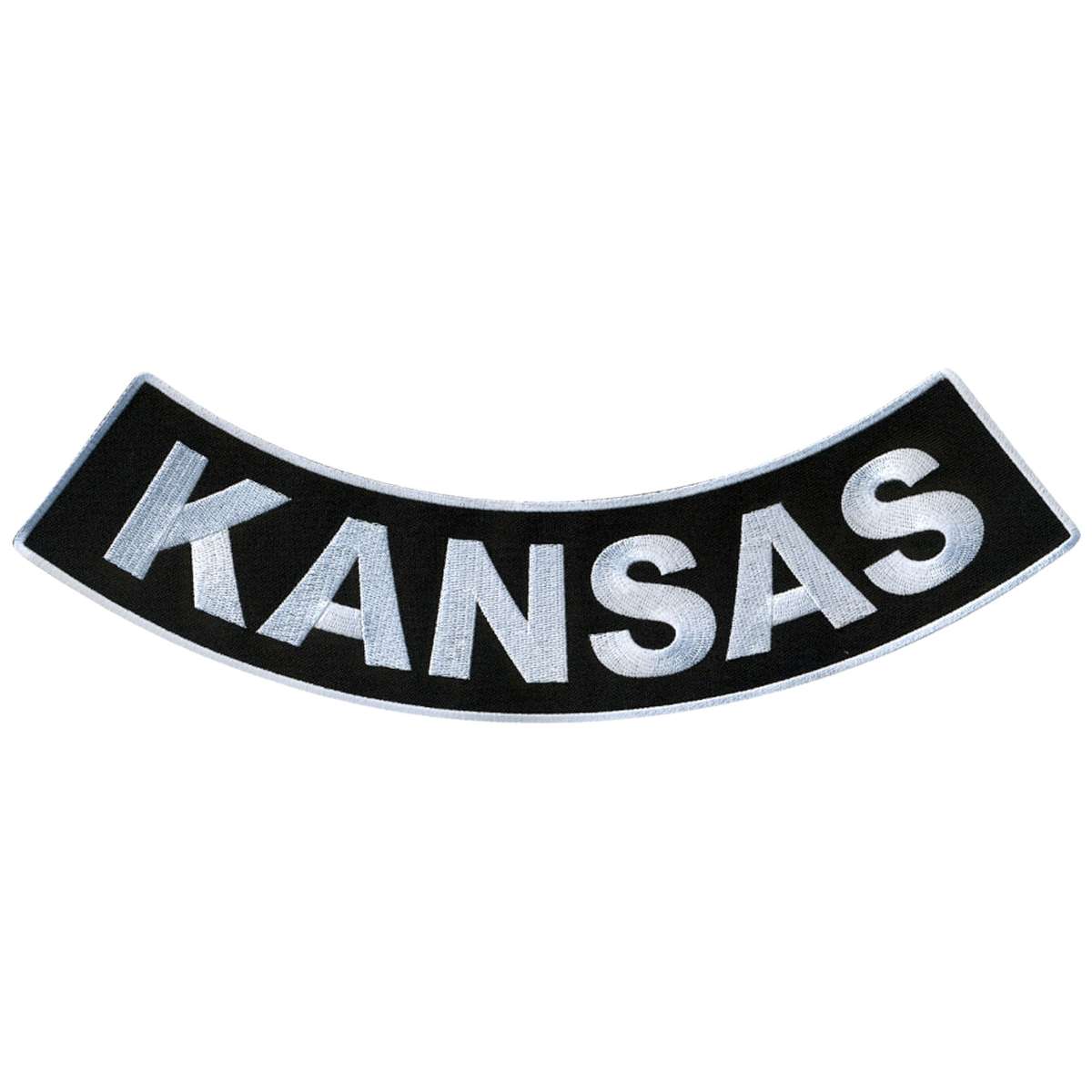 Hot Leathers Kansas 12” X 3” Bottom Rocker Patch PPM5031