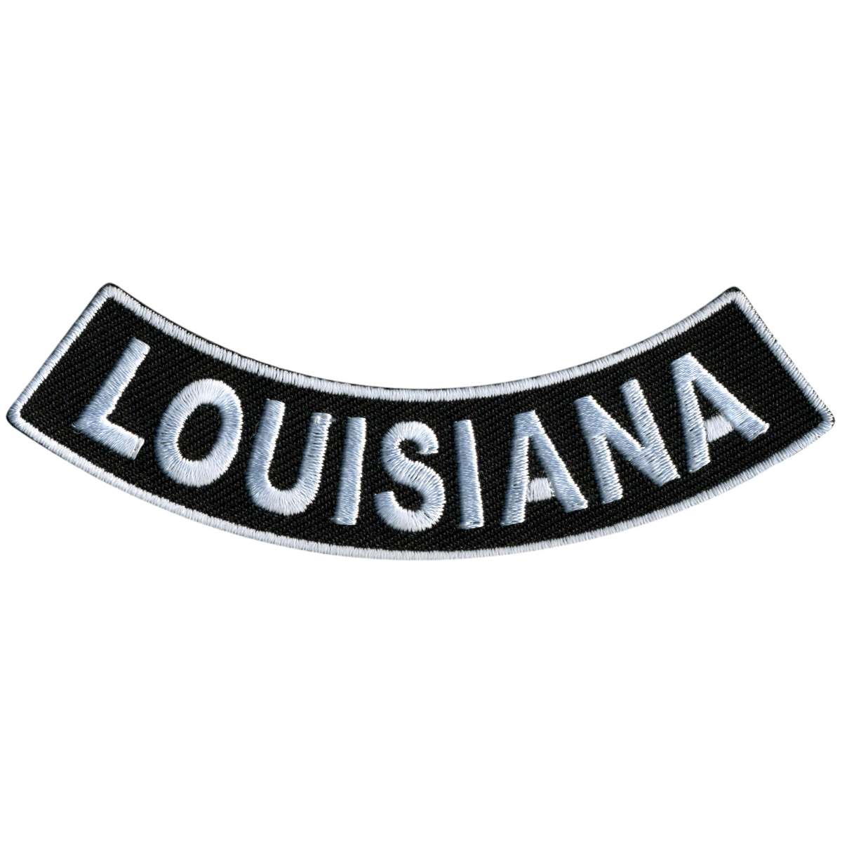 Hot Leathers Louisiana 4” X 1” Bottom Rocker Patch PPM5036