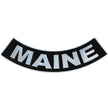 Hot Leathers Maine 12” X 3” Bottom Rocker Patch PPM5037