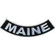 Hot Leathers Maine 4” X 1” Bottom Rocker Patch PPM5038