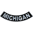 Hot Leathers Michigan 4” X 1” Bottom Rocker Patch PPM5044