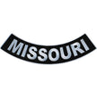Hot Leathers Missouri 12” X 3” Bottom Rocker Patch PPM5049
