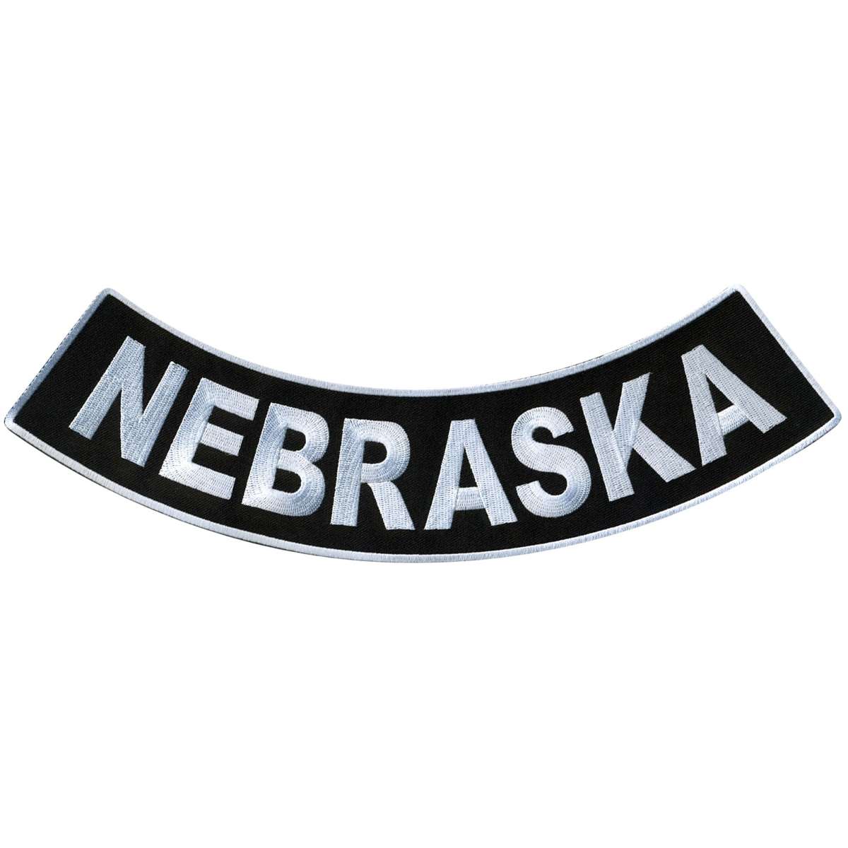 Hot Leathers Nebraska 12” X 3” Bottom Rocker Patch PPM5053 – Milwaukee ...