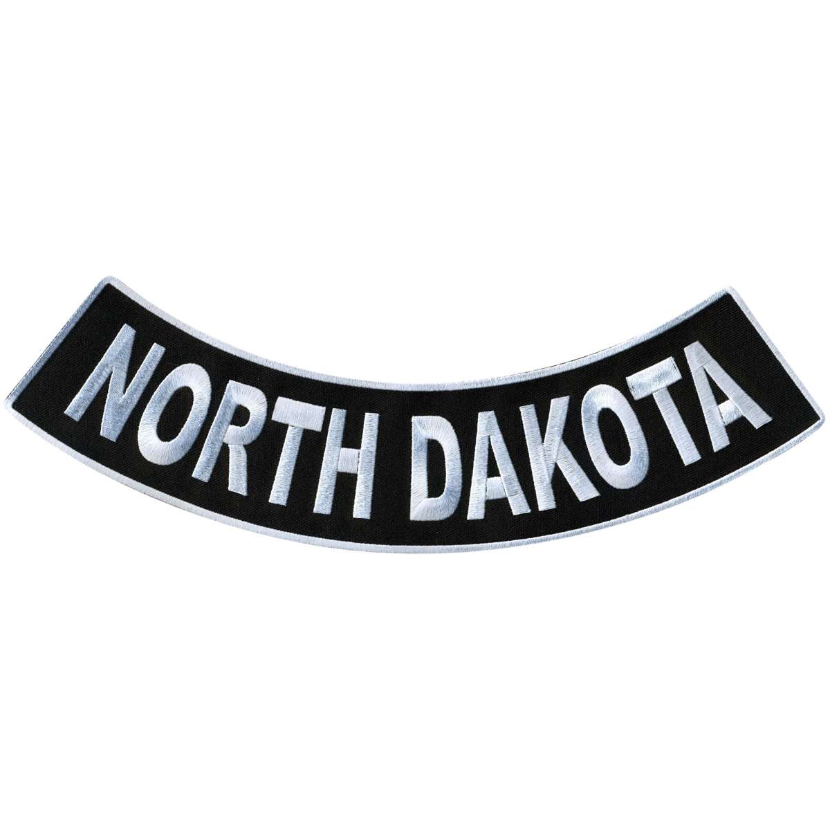 Hot Leathers North Dakota 12” X 3” Bottom Rocker Patch PPM5067