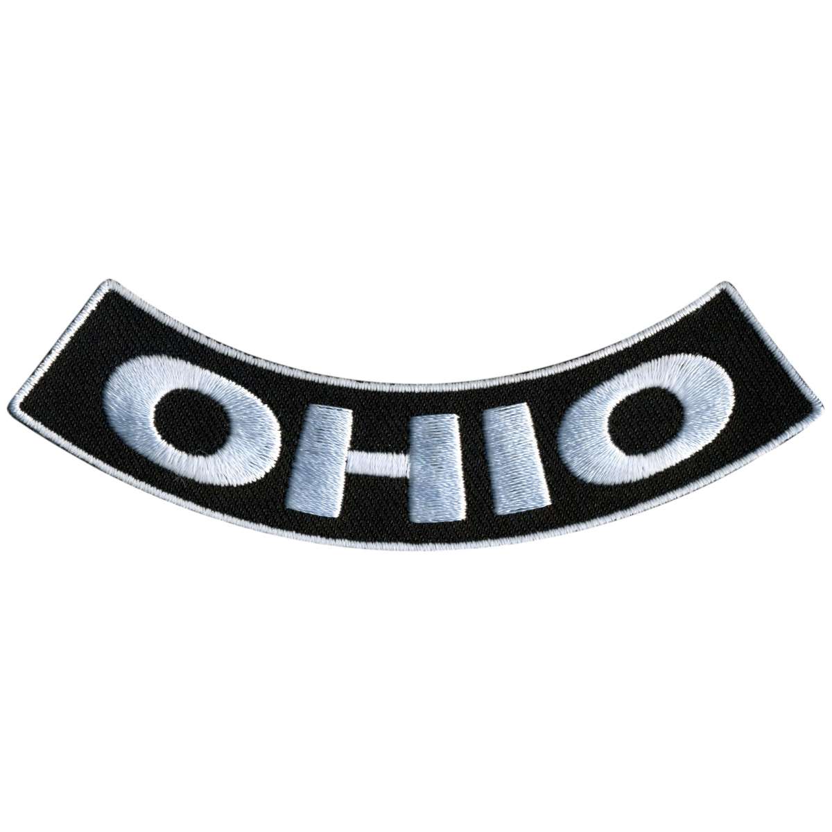 Hot Leathers Ohio 4” X 1” Bottom Rocker Patch PPM5070