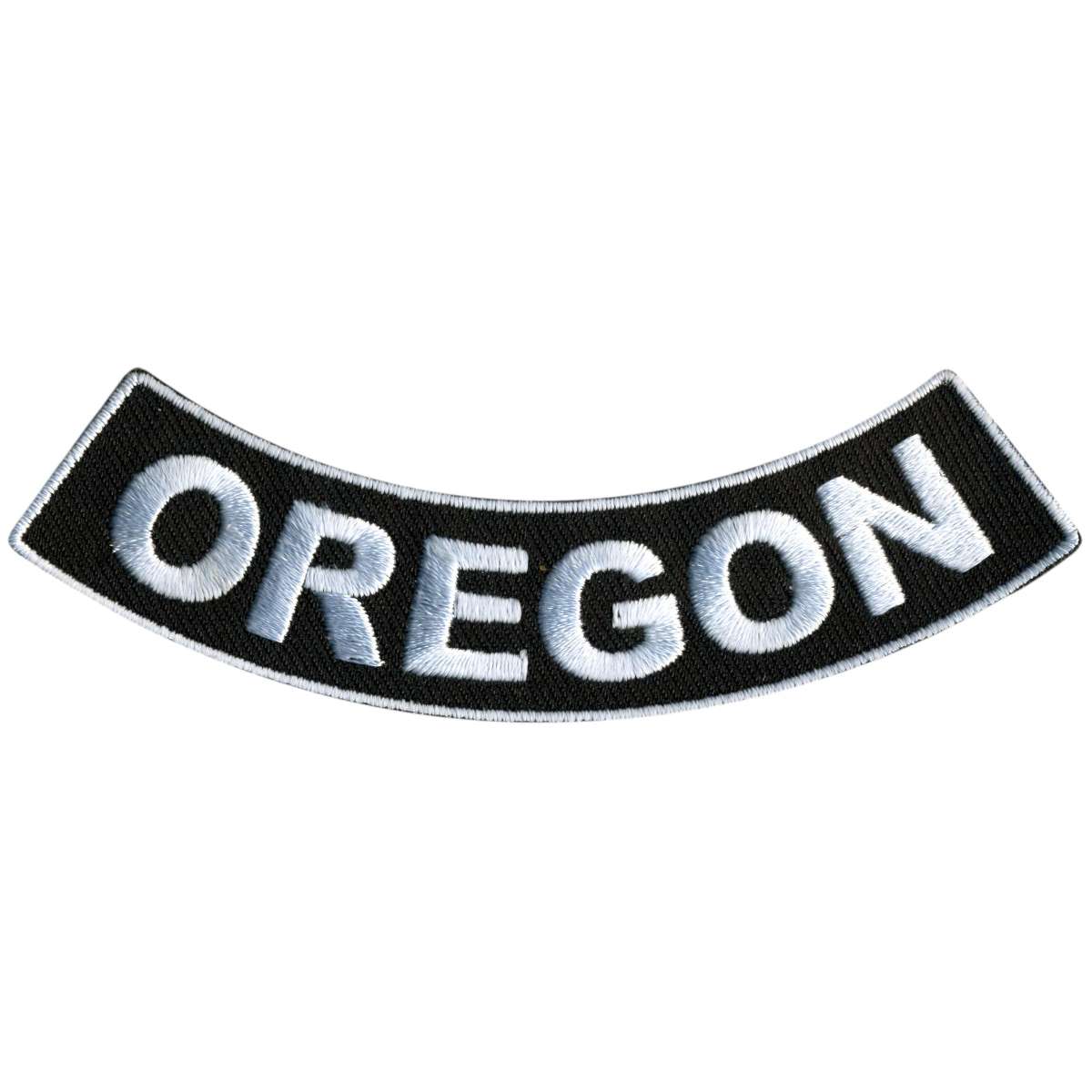 Hot Leathers Oregon 4” X 1” Bottom Rocker Patch PPM5074