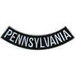 Hot Leathers Pennsylvania 4” X 1” Bottom Rocker Patch PPM5076