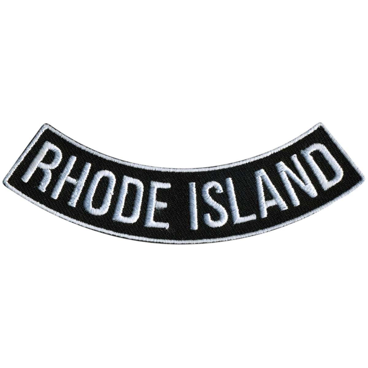 Hot Leathers Rhode Island 4” X 1” Bottom Rocker Patch PPM5078