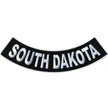 Hot Leathers South Dakota 12” X 3” Bottom Rocker Patch PPM5081