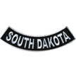Hot Leathers South Dakota 4” X 1” Bottom Rocker Patch PPM5082