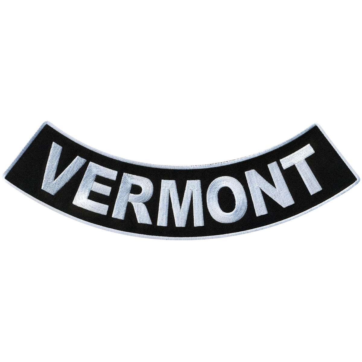 Hot Leathers Vermont 12” X 3” Bottom Rocker Patch PPM5089