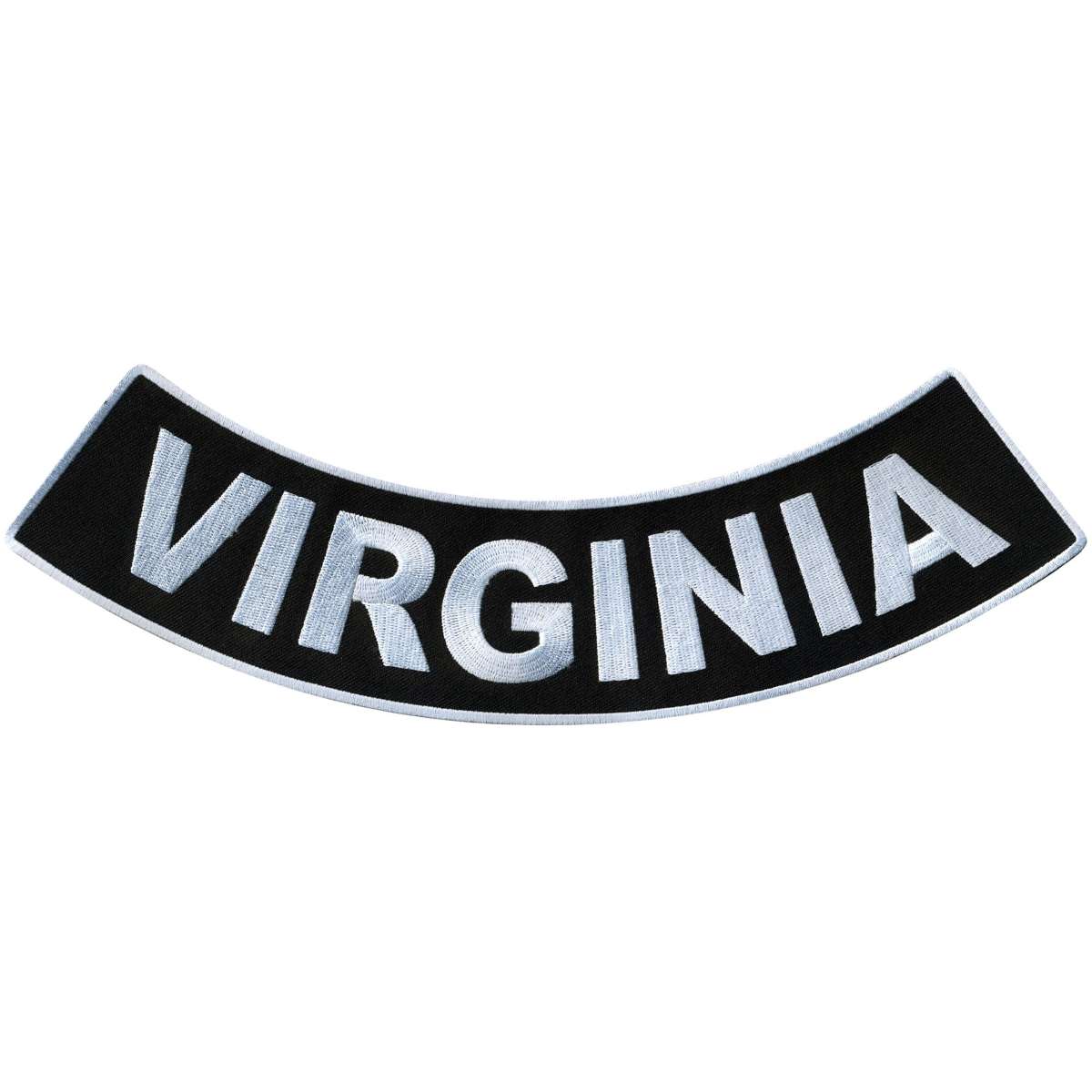 Hot Leathers Virginia 12” X 3” Bottom Rocker Patch PPM5091