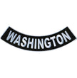 Hot Leathers Washington 12” X 3” Bottom Rocker Patch PPM5093
