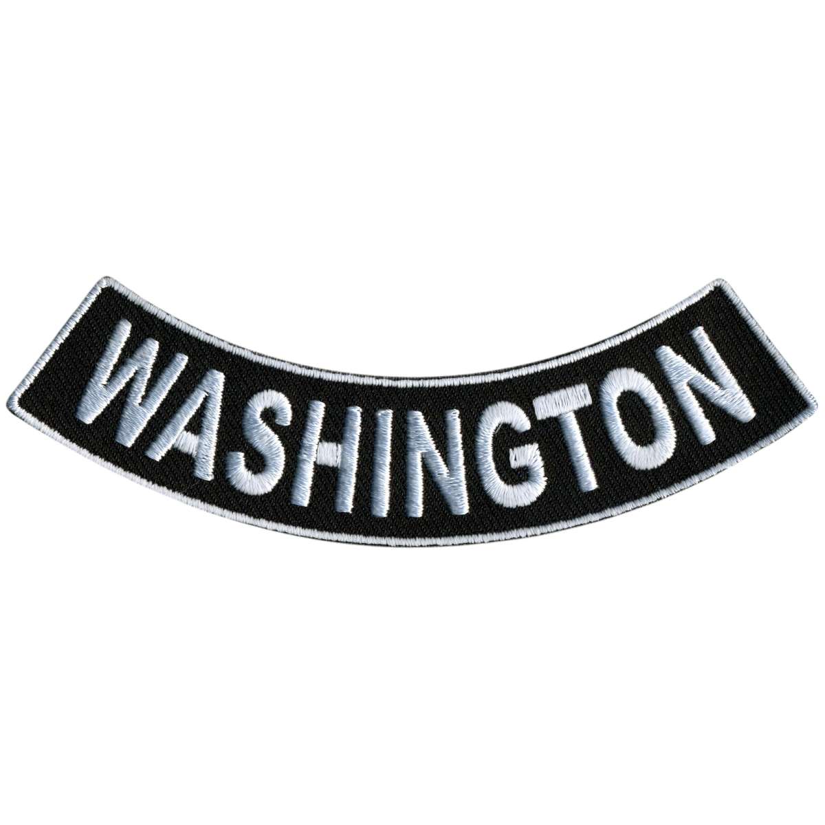 Hot Leathers Washington 4” X 1” Bottom Rocker Patch PPM5094