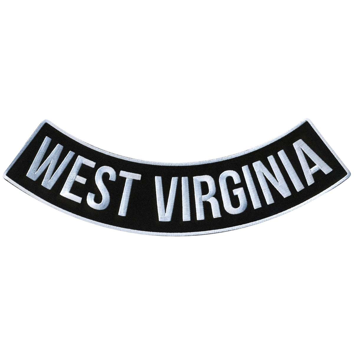 Hot Leathers West Virginia 12” X 3” Bottom Rocker Patch PPM5095