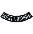 Hot Leathers West Virginia 4” X 1” Bottom Rocker Patch PPM5096