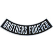 Hot Leathers Brothers Forever 12” X 3” Bottom Rocker Patch PPM5117