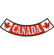 Hot Leathers Canada 4” X 1” Bottom Rocker Patch PPM5122