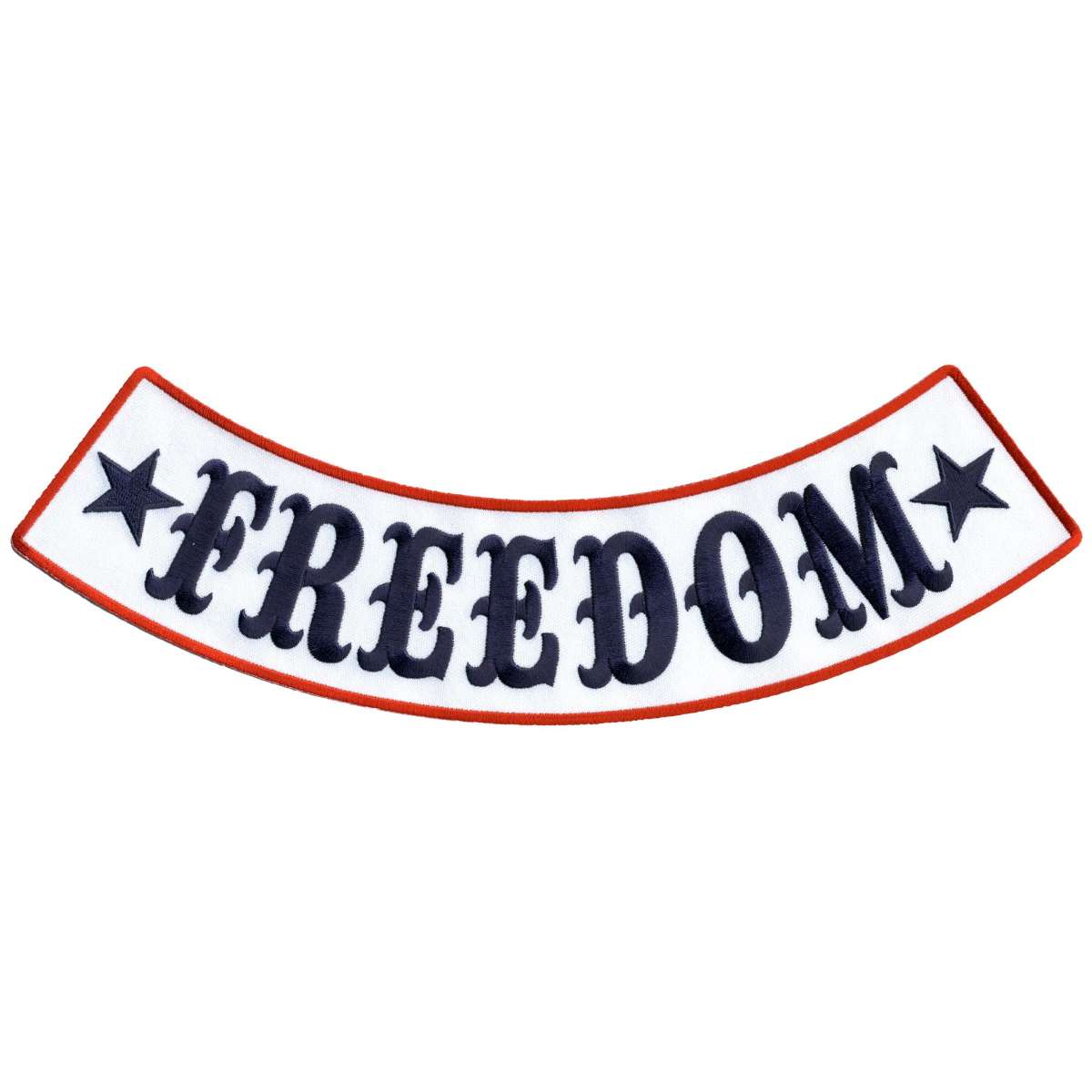 Hot Leathers Freedom 12” X 3” Bottom Rocker Patch PPM5133