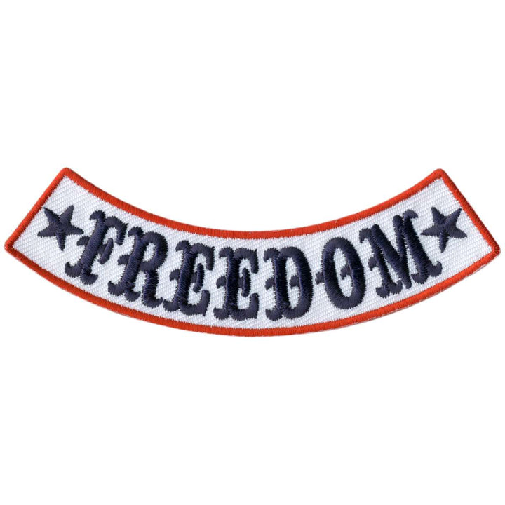 Hot Leathers Freedom 4” X 1” Bottom Rocker Patch PPM5134