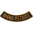Hot Leathers In God We Trust 4” X 1” Bottom Rocker Patch PPM5136