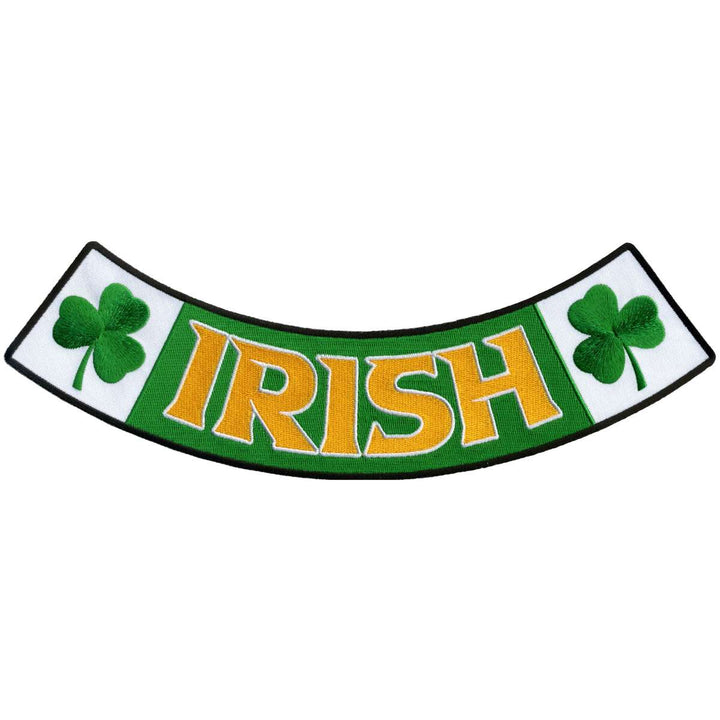 Hot Leathers Irish 12” X 3” Bottom Rocker Patch PPM5137