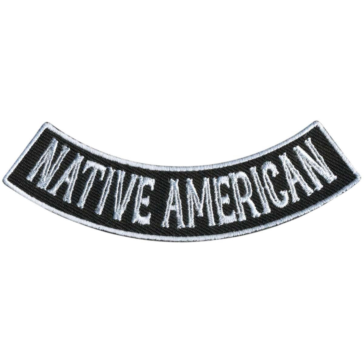 Hot Leathers Native American 4” X 1” Bottom Rocker Patch PPM5146 ...