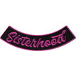 Hot Leathers Sisterhood 10” X 2” Bottom Rocker Patch PPM5151
