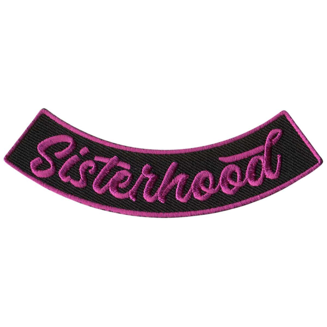 Hot Leathers Sisterhood 4” X 1” Bottom Rocker Patch PPM5152