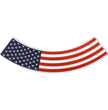 Hot Leathers American Flag 12” X 3” Bottom Rocker Patch PPM5159