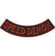 Hot Leathers Speed Demon 12” X 3” Bottom Rocker Patch PPM5207