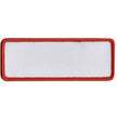 Hot Leathers PPP1006 Blank White with Red Trim 4